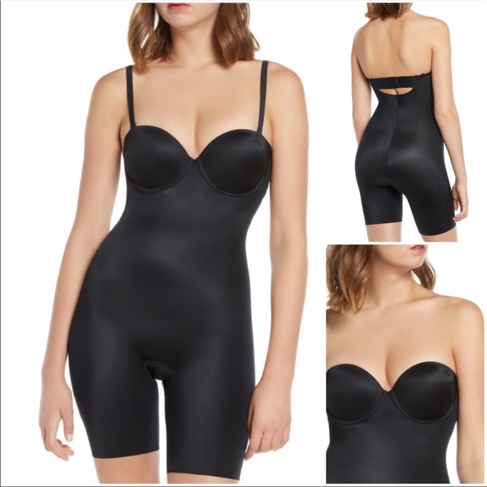 Spanx NWT Suit Your Fancy Cupped Mid Thigh Convert